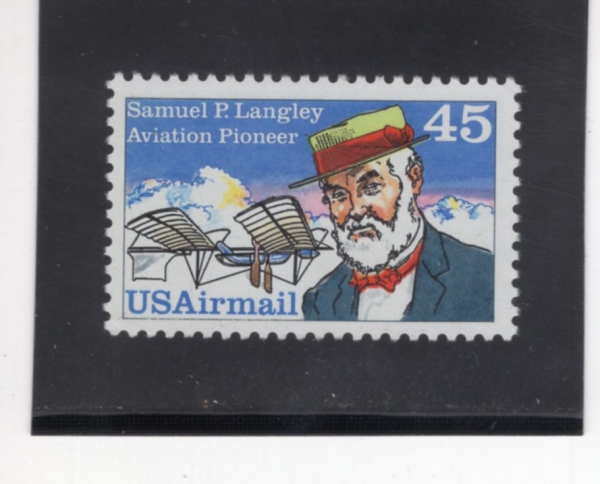 UNITED STATES(�̱�)-#C118-45c-SAMUEL P. LANGLEY(�繫�� �Ǿ���Ʈ ���۸�)-1988.5.14��
