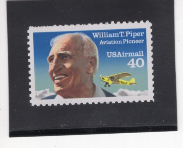 UNITED STATES(�̱�)-#C129-40c-WILLIAM T. PIPER, AIRCRAFT MANUFACTURER(������ T. ������)-1991.5.17��