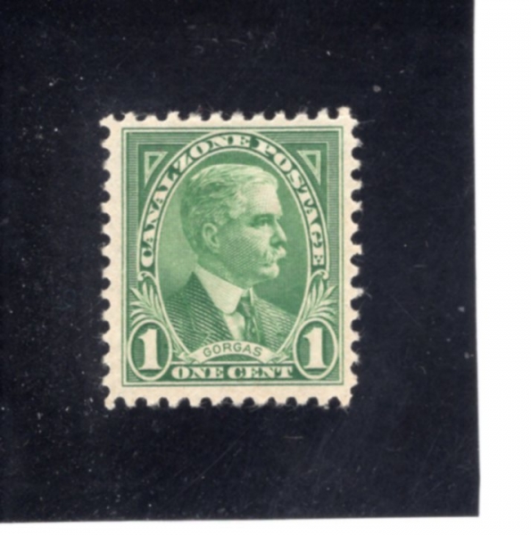 CANAL ZONE(�ĳ��� ���� ����)-#105-1c-MAJ. GEN. WILLIAM CRAEFORD GORGAS(������ ũ������ �������� ����)-1928��