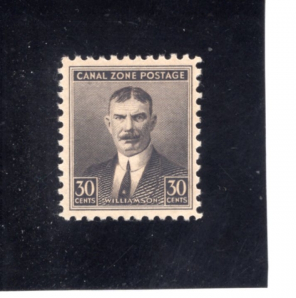 CANAL ZONE(�ĳ��� ���� ����)-#113-30c-COL. SYDNEY B. WILLIAMSON(�õ�� B. ��������)-1928��