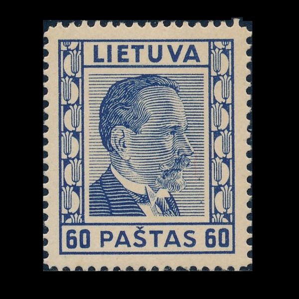 LITHUANIA(�����ƴϾ�)-#300-60c-PRES. SMETONA(��Ÿ���� �����䳪)-1937��