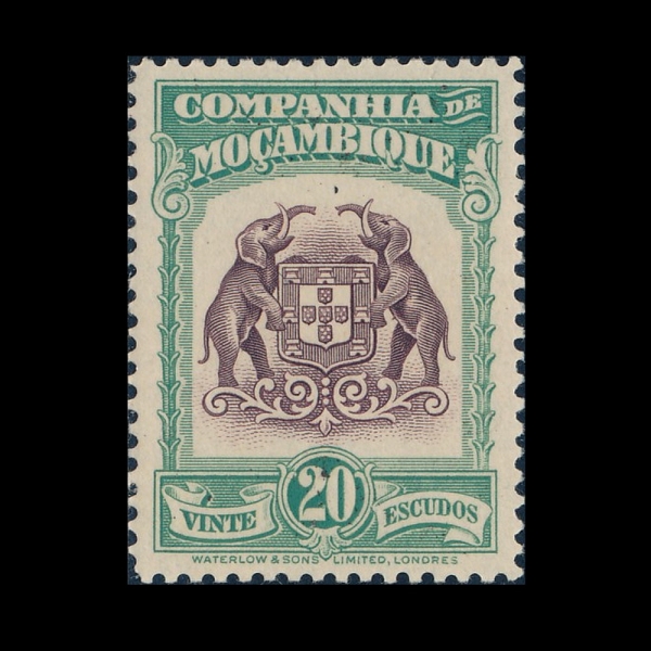 MOZAMBIQUE COMPANY(�����ũ ȸ��)-#193-20e-COMPANY ARMS(�����ũ ȸ�� ����)-1937.5.16��