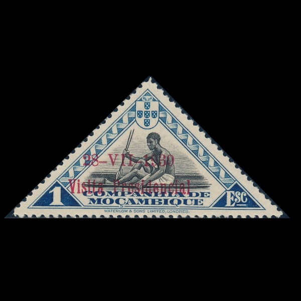 MOZAMBIQUE COMPANY(�����ũ ȸ��)-#199-1e-MAN IN CANOE(ī�� ź ����)-1939.8.28��