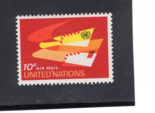 UNITED NATIONS,OFFICES IN NEW YORK(���� ����-����)-#C14-10c-WINGS, ENVELOPES AND UN EMBLEM(����, ��������, ���� ������)-1969.4.21��