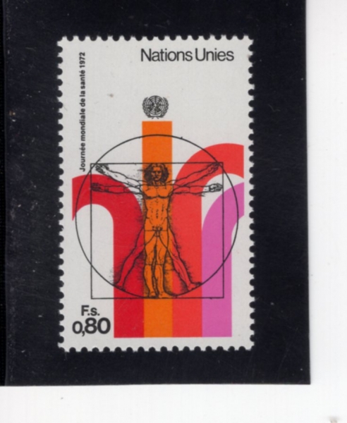 UNITED NATIONS,OFFICES IN GENOVA, SWITZERLAND(���׹��� ���� �繫��)-#24-80c-WORLD HEALTH DAY OF UN(���� ������ ��)-1972.4.7��