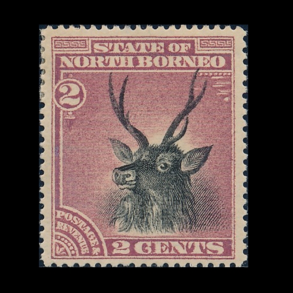 NORTH BORNEO(�Ϻ����׿�)-#60-2c-MALAYAN SAMBAR(����� ��ٸ�)-1894��