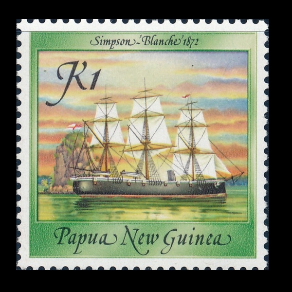 PAPUA NEW GUINEA(��Ǫ�ƴ����)-#675-1k-BLANCHE, 1872(������)-1988.3.1��
