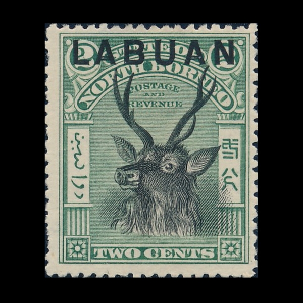 LABUAN(��ξ�)-#73-2c-MALAYAN SAMBAR(����� ��ٸ�)-1897��