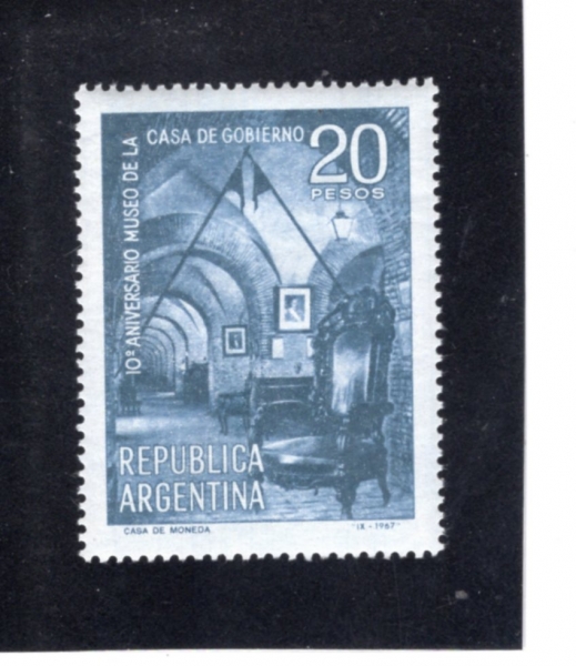 ARGENTINA(�Ƹ���Ƽ��)-#845-20p-EXHIBITION ROOMS(�Ƹ���Ƽ�� ���ý�)-1967.10.11��