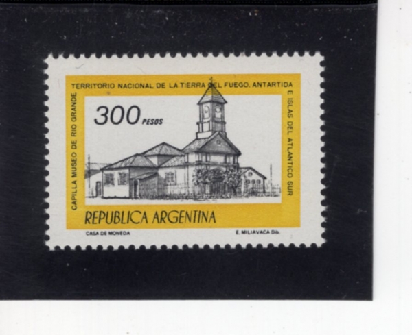 ARGENTINA(�Ƹ���Ƽ��)-#1171-300p-CHAPEL OF RIO GRANDE MUSEUM(���� �׶��� ����� �ڹ���)-1978.10.5��