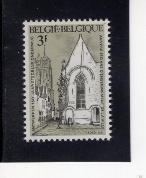 BELGIUM(���⿡)-#716-3fr-BROODJES CHAPEL, ANTWERP(��Ʈ���� ������� �����)-1969.3.15��