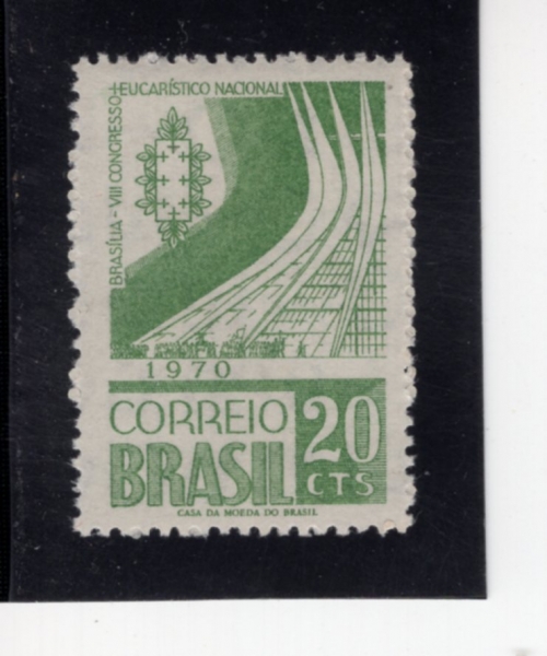 BRAZIL(�����)-#1164-20c-DETAIL FROM BRASILIA CATHEDRAL(��������� �뼺��)-1970.5.27��