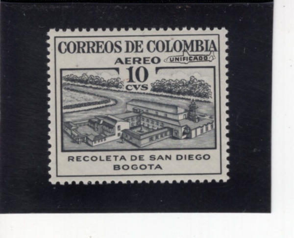COLOMBIA(�ݷҺ��)-#C240-10c-RETREAT OF SAN DIEGO(����Ÿ ����̰��� ������)-1954.1.15��