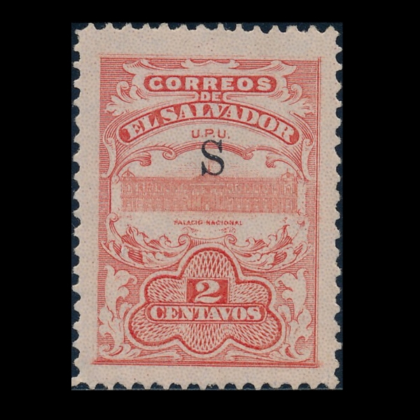 SALVADOR, EL(����ٵ���)-#O284-2c-NATIONAL PALACE(��������)-1908��