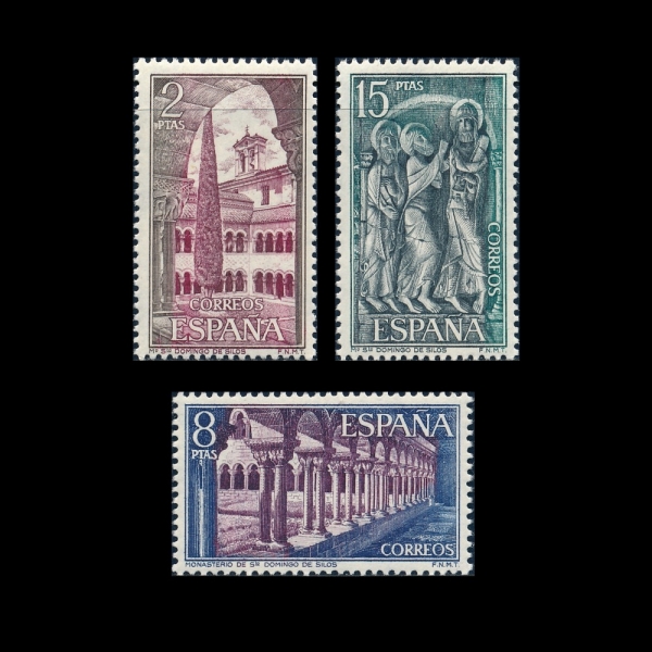 SPAIN(������)-#1786~8(3��)-ST. DOMINGO DE SILOS MONASTERY, BURGOS(���� ���ְ� �� �Ƿν� ������)-1973.10.26��