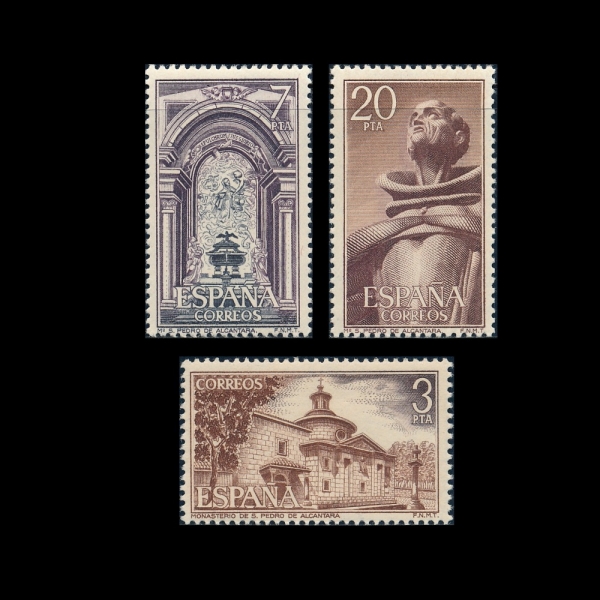 SPAIN(������)-#2014~6(3��)-ST. PETER OF ALCANTARA(��ĭŸ�� �� �� �����)-1976.10.29��