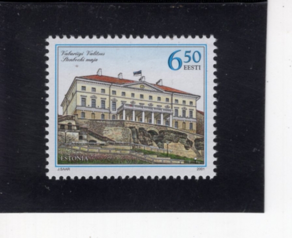 ESTONIA(������Ͼ�)-#410-6.50k-STENBOCK HOUSE, SEAT OF GOVERNMENT(���ٺ� �Ͽ콺)-2001.2.20��