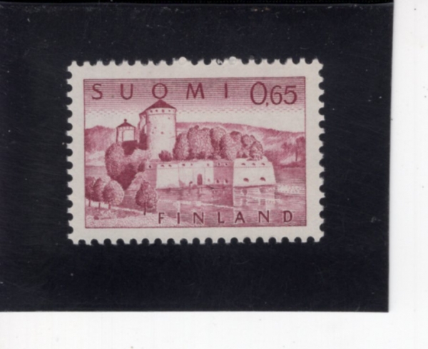 FINLAND(�ɶ���)-#408A-65p-FORTRESS OF OLAVINLINNA(�ö�󸰳� ��)-1967��