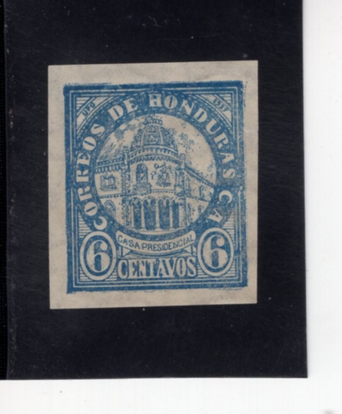 HONDURAS(�µζ�)-IMPERF-#249-6c-PRESIDENTIAL PALACE(����ɱ�)-1929��