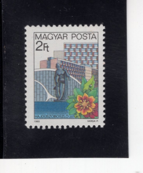 HUNGARY(�밡��)-#2828-2fo-HAJDUSZOBOSZIO(���̵μ����)-1983.12.18��