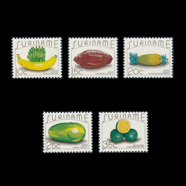 SURINAM(������)-#775~9(5��)-FRUITS(����)-1987.10.14��