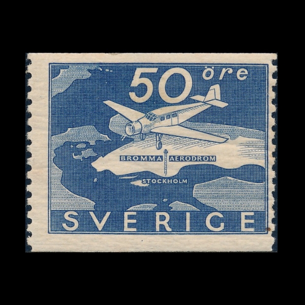 SWEDEN(������)-#263-50o-AIRPLANE OVER BROMMA AIRPORT(����Ȧ�� ��Ҹ� ����)-1936.3.23��