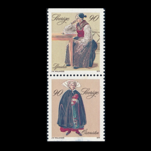 SWEDEN(������)-#1306~7(2��)-COSTUMES(�ǻ�)-1979.11.15��