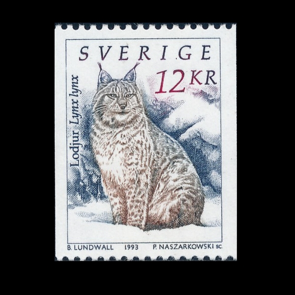 SWEDEN(������)-#1936-12k-LYNX LYNX(����þ� ����Ҵ�)-1992.1.28��