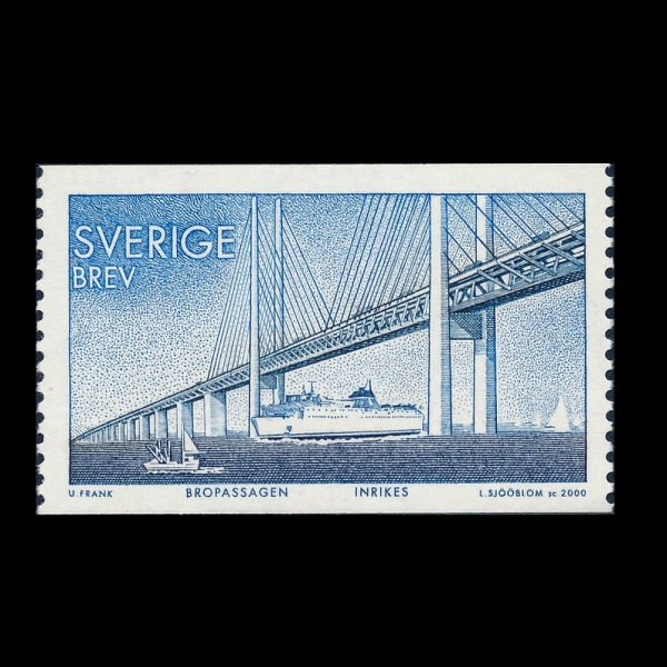SWEDEN(������)-#2391-5k-ORESUND BRIDGE, SWEDEN-DENMARK(�ܷ����� �ٸ�)-2000.5.9��