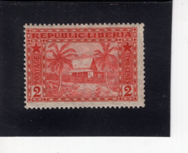LIBERIA(���̺�����)-#134-2c-LIBERIAN HOUSE(���̺��������� ����)-1915��