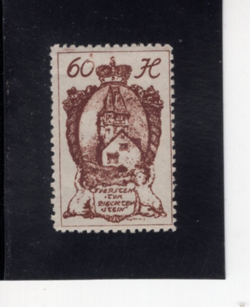 LIECHTENSTEIN(�����ٽ�Ÿ��)-#40-60h-RED TOWER, VADUZ(���� ��, �ٵ���)-1920��