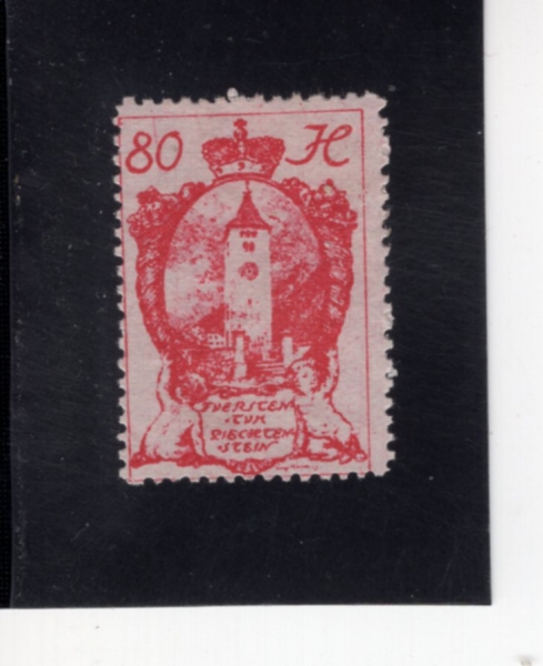 LIECHTENSTEIN(�����ٽ�Ÿ��)-#41-80h-OLD ROMAN TOWER, SCHAAN(������ ���� �θ� ž)-1920��