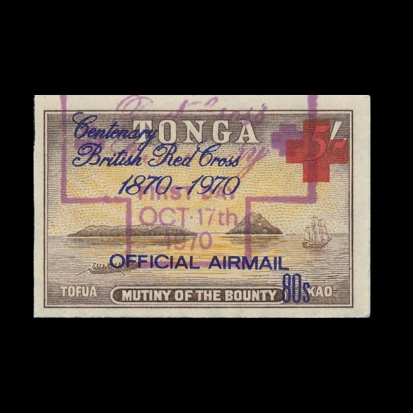 TONGA(���̶��)-#A34h-5sh-MUTINY ON THE BOUNTY(�ٿ�Ƽȣ�� �ݶ�)-1953��