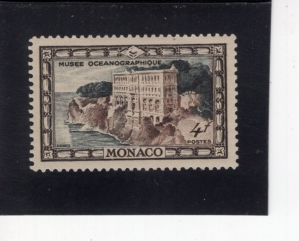 MONACO(����)-#239-4fr-OCEANOGRAPHIC MUSEUM(�ؾ��� �ڹ���)-1949.3.5��