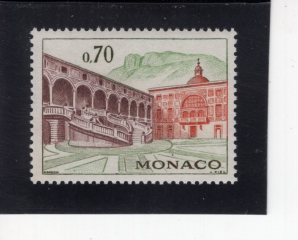 MONACO(����)-#585-70c-HONOR COURT OF PALACE(���� ������ ����)-1964.5.19��