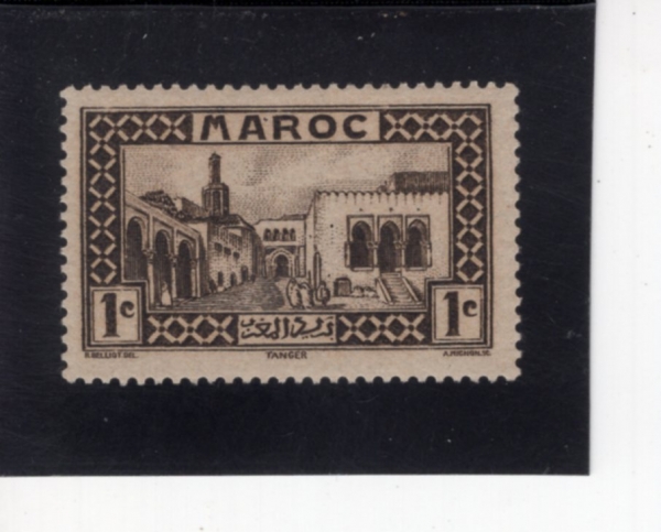 FRENCH MOROCCO(������� ������ ��ȣ��)-#124-1c-OLD TREASURE HOUSE AND TRIBUNAL, TANGIER(�� ����â��, ������ ����)-1933��