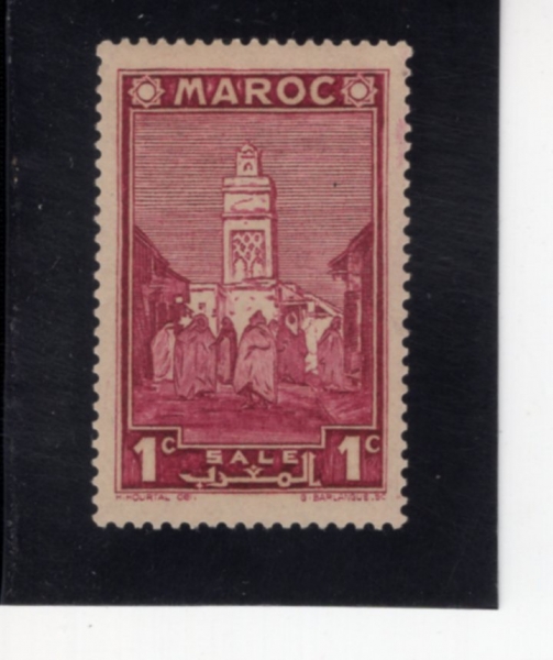 FRENCH MOROCCO(������� ������ ��ȣ��)-#149-1c-MOSQUE OF SALE(�췹 ���ũ)-1939��