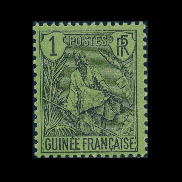 FRENCH GUIINEA(�������� ���)-#18-1c-FULAH SHEPHERD(Ǯ�� ��)-1904��