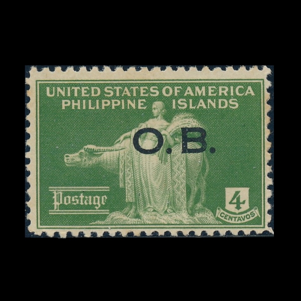 PHILIPPINES(�ʸ���)-#O16-4c-WOMAN AND CARABAO(ī��ٿ�)-1935��