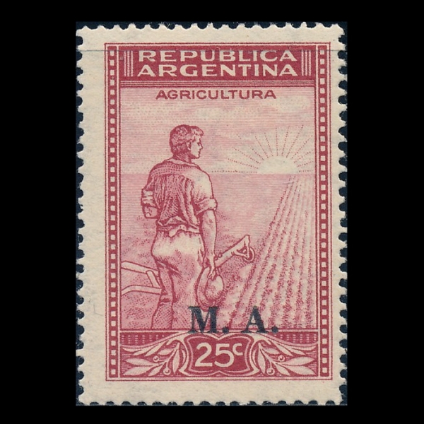 ARGENTINA(�Ƹ���Ƽ��)-#OD43-25c-AGRICULTURE(���)-1922��