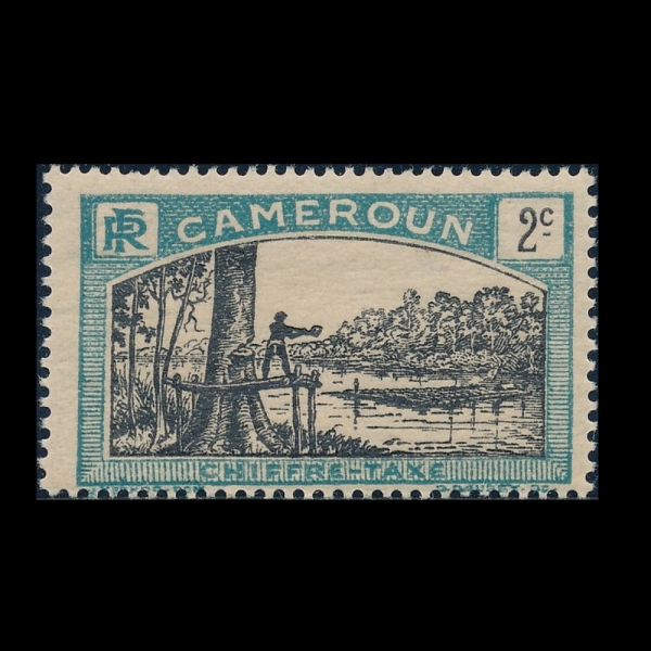 CAMEROUN(ī�޷�)-#J1-2c-MAN FELLING(����)-1925��