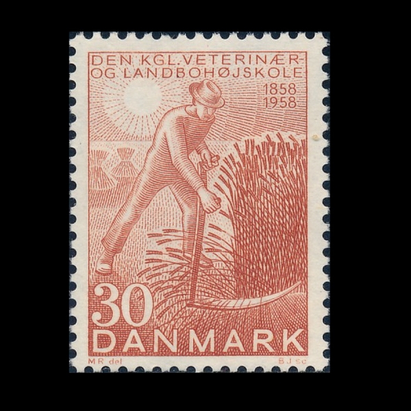 DENMARK(����ũ)-#365-30o-HATVESTER(��Ȯ��)-1958.9.4��