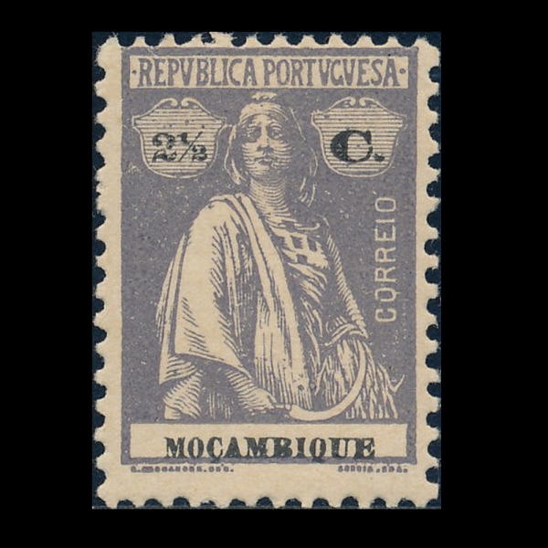 MOZAMBIQUE(�����ũ)-#155-2 1/2c-CERES(ǳ���� ��)-1914��