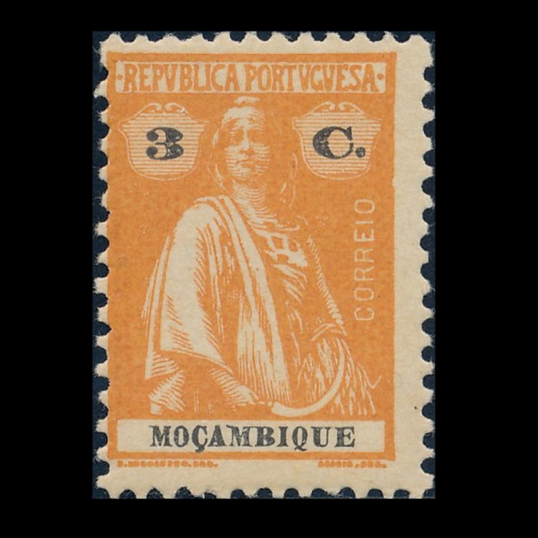 MOZAMBIQUE(�����ũ)-#156-3c-CERES(ǳ���� ��)-1914��