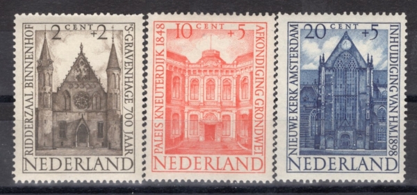 NETHERLANDS(�״�����)-#SP127(3��)-ARCHITECTURES(����)-1948.6.17��
