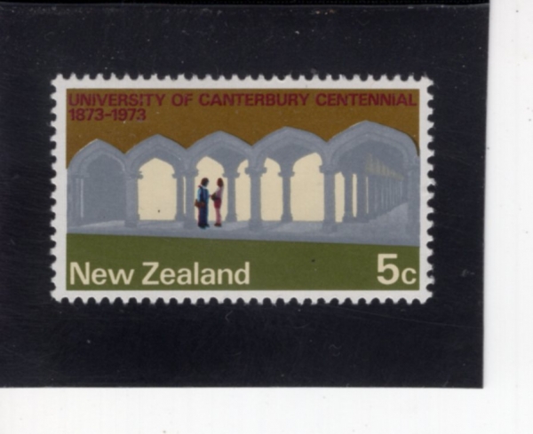 NEW ZEALAND(��������)-#513-5c-CLOISTER, UNIVERSITY OF CANTERBURY(ȸ��, ĵ�ͺ��� ���б�)-1973.2.17��