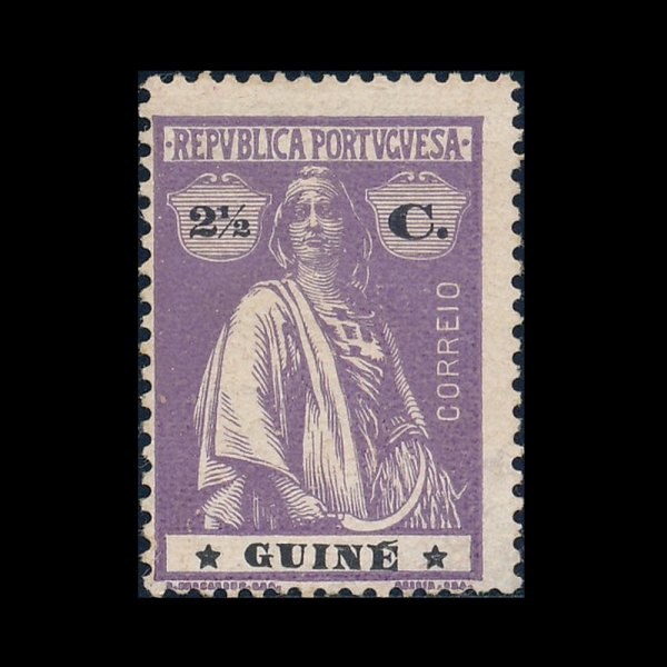 PORTUGUESE GUINEA(�������� ���)-#145-2 1/2c-CERES(������)-1914��