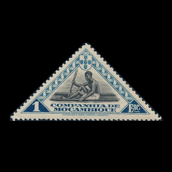MOZAMBIQUE COMPANY(�����ũ ȸ��)-#188-1e-MAN IN CANOE(ī�� ź ���)-1937.5.16��
