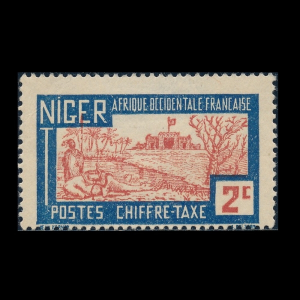 NIGER(������)-#J9-2c-CARAVANSARY NEAR TIMBUKTU(������ ��ó ī��ݻ縮)-1927��