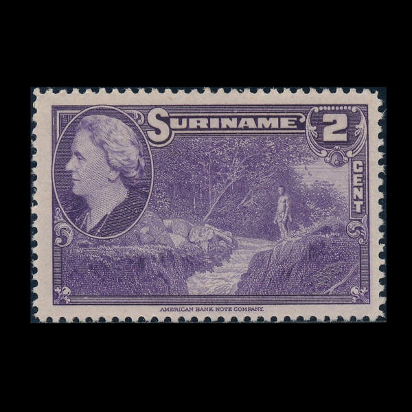SURINAM(������)-#147-2c-WATERFALL IN INTERIOR(���� ����)-1945.11.5��